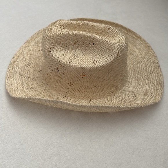 {NWT} Lack of Color | Free People Desert Rose Sisal Hemp Straw Cowboy Hat (L) - Picture 5 of 16